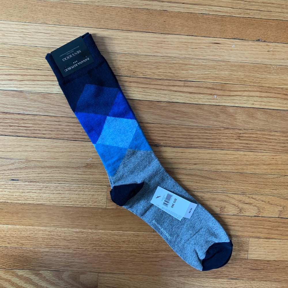 Men’s argyle Banana Republic Sox’s NWT